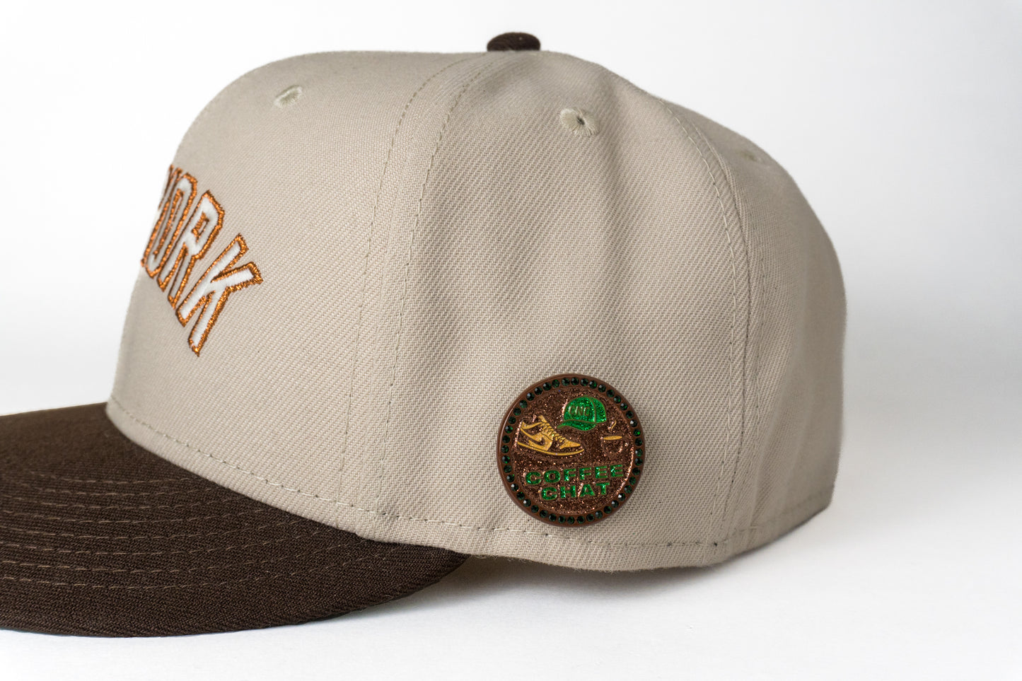 Coffee Chat Pin “Bucks”